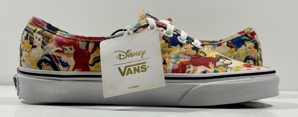 Vans Authentic x Disney Princess Multi Princess VN-018BGZ1 Womens 7 2015 NWOB